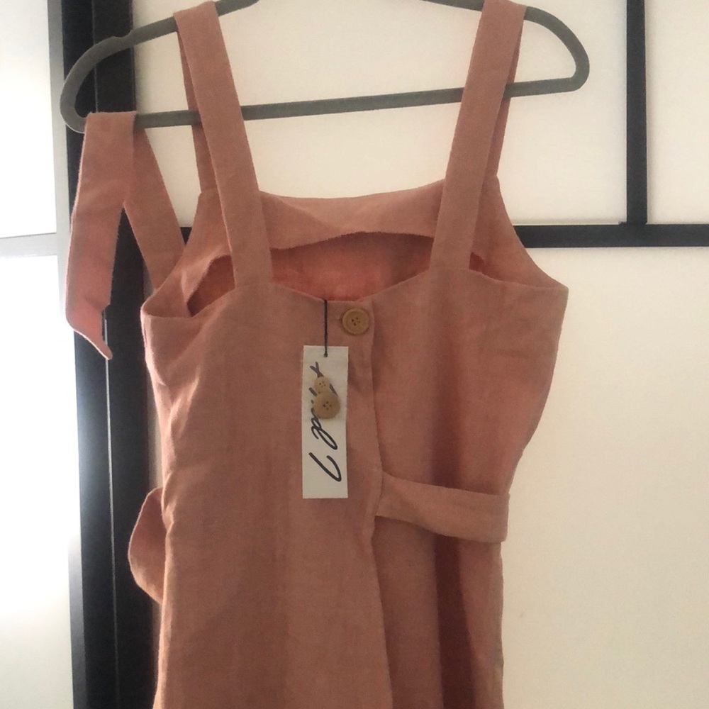 Tie Wrap mini Dress - Picture 8 of 8